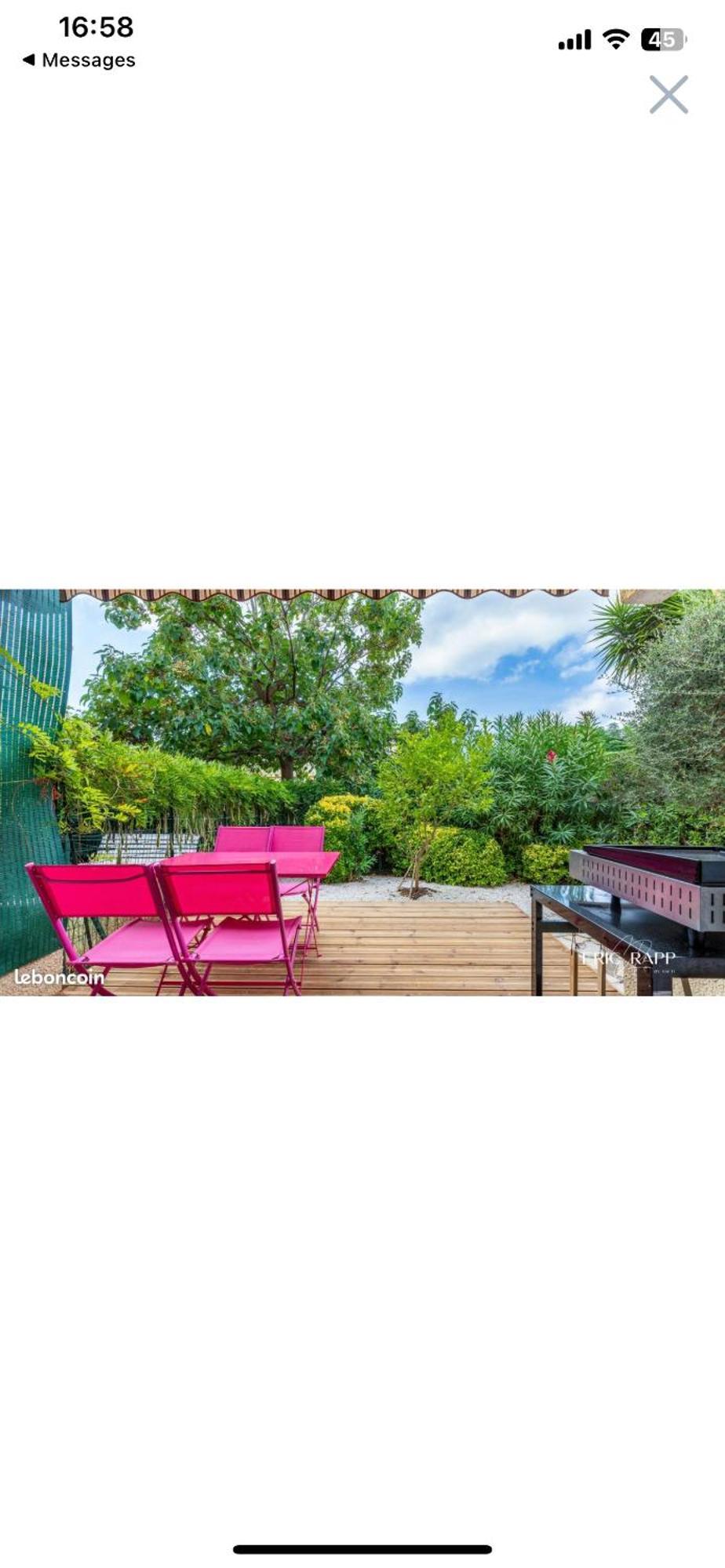 Beau T2 Avec Jardin Frejus Plage Exterior photo